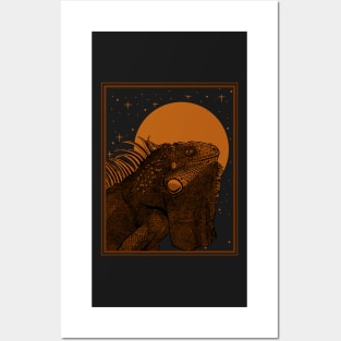 Vintage Iguana Posters and Art